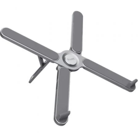 Trust Macy Soporte para Portátiles Plegable de Aluminio Gris Trust Macy Soporte para Portátiles Plegable de Aluminio Gris